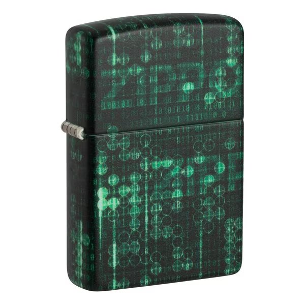 Glow In the Dark 540 Color Pattern Design Pocket Lighter, Zippo, Mfr#: 48408